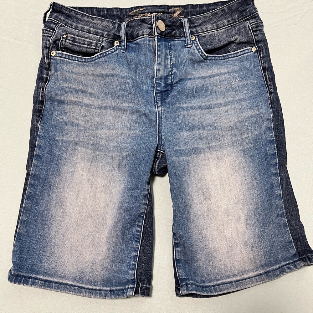 Two tone Seven7 Denim Shorts